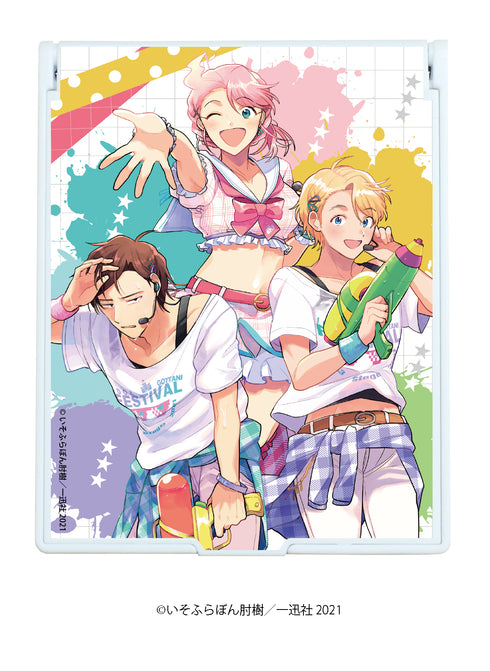 『神クズ☆アイドル』デカキャラミラー 01/集合デザイン フェスver.(描き下ろし)